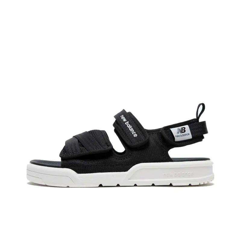 New Balance 3206 Series Fashion Unisex Black Sandals 'Black White'-0