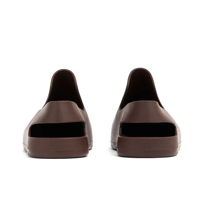 Bottega Veneta Rubber Slingback Puddle Shoes Brown-4