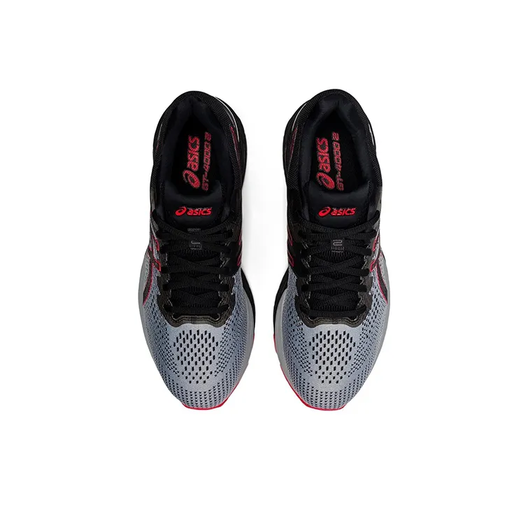 Asics GT 4000 2 2E Wide 'Sheet Rock Electric Red'-2