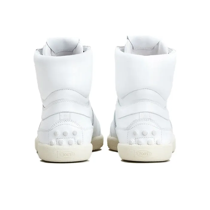 TOD'S Skateboard Shoes Men High-Top White-2