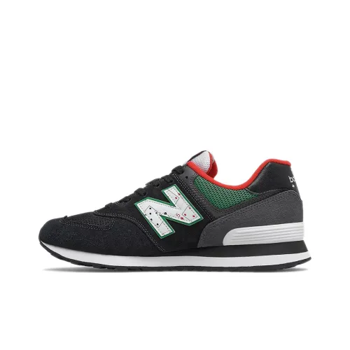 New Balance 574 Playing Card Black Green Red