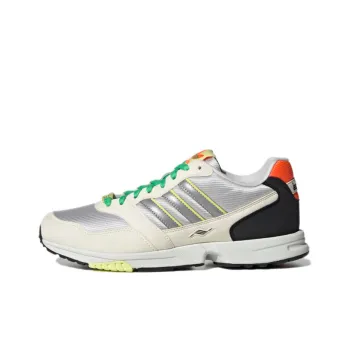 Adidas Originals ZX 10000 Anti-Slip Wear-Resistant Low-Top Casual Shoes Unisex Silver Gray
