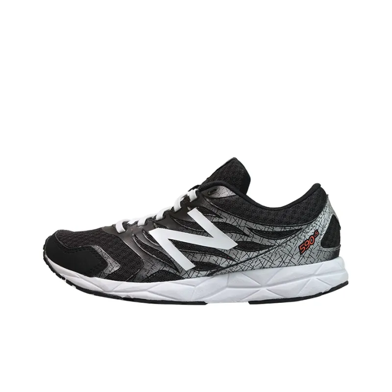 New Balance 590 Series Breathable Low Top Black Women's-0
