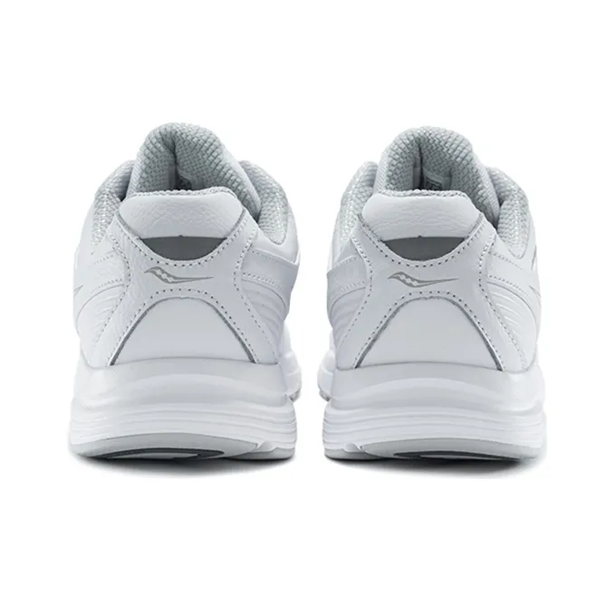 Saucony Integrity Walker 3 Cushioning Anti Slip And Wear Resistant Support Low Top Running Shoes Men's White-3
