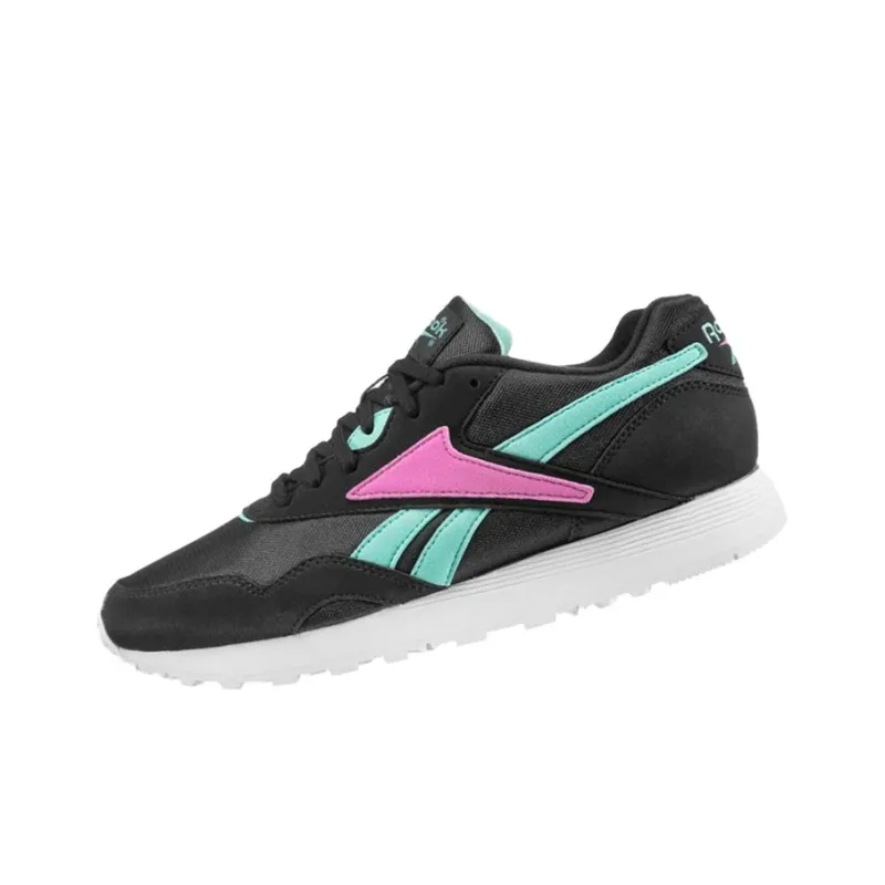 Reebok Classics Evzn Cushioned Anti-Slip And Wear-Resistant Lightweight Low-Top Running Shoes Men's Black Green-2