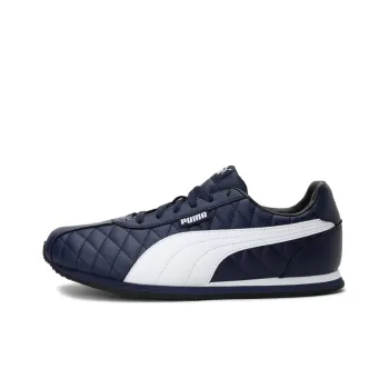 PUMA Corona Idp Cushioning Wear-Resistant Low-Top Running Shoes Men's Blue White Black