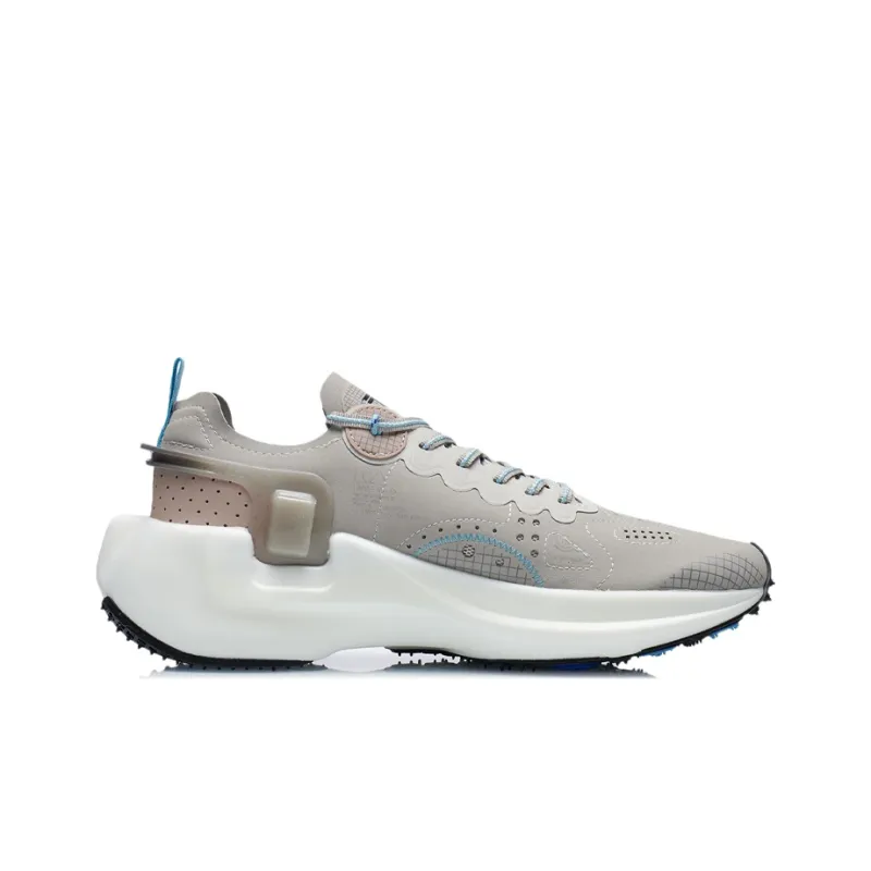 LiNing Ranger Running Shoes Men's Cloud Rain Gray-1
