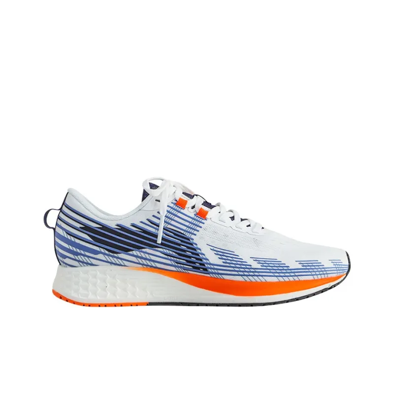 LiNing Red Hare 4 Cushioning Breathable Low Top Running Shoes Men's White Blue-1