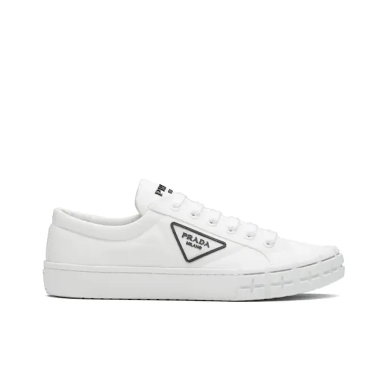 PRADA Wheel Cassetta Low White White Black-1