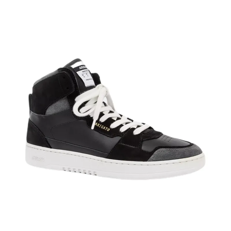 Axel Arigato Dice Hi Stylish Skateboarding Shoes Men's Black-2
