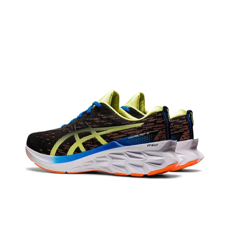 Asics Novablast 2 Black Shocking Orange-3