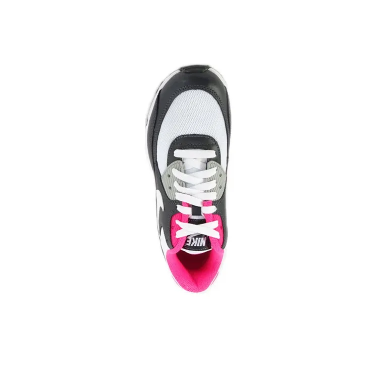 Nike Air Max 90 Mesh Black White Pink GS-3