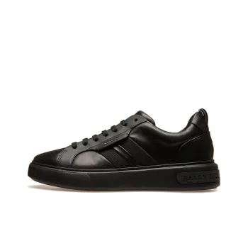BALLY Maxim Low-Top Stylish Skateboarding Shoes Men's Black