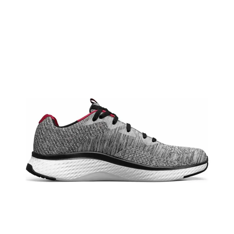 Skechers Solar Fuse Cushioning Low-Top Casual Shoes Men's Gray Black-1