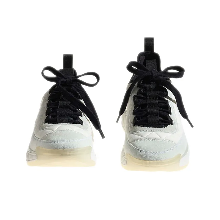 CHANEL Low Top Casual Shoes Women's White-2