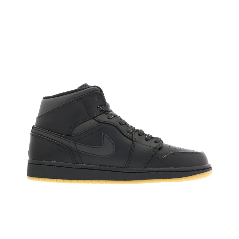 Jordan 1 Retro Mid Winterized Black Anthracite-1