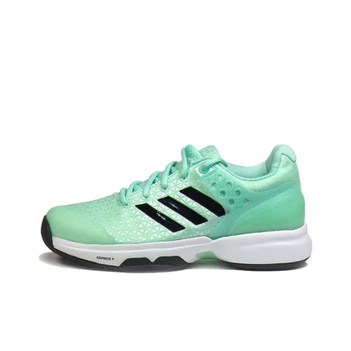 Adidas Adizero Ubersonic 2 Tennis Shoes Women's Low-Top Blue/Black/White