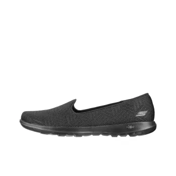 Skechers GO WALK Lite Casual Shoes Women's Low-Top Pure Black