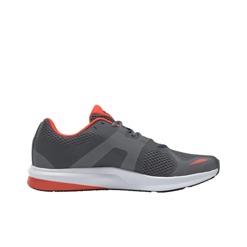 Reebok Endless Road 2 Slip-Resistant Breathable Low-Top Running Shoes Men's Gray Orange-1