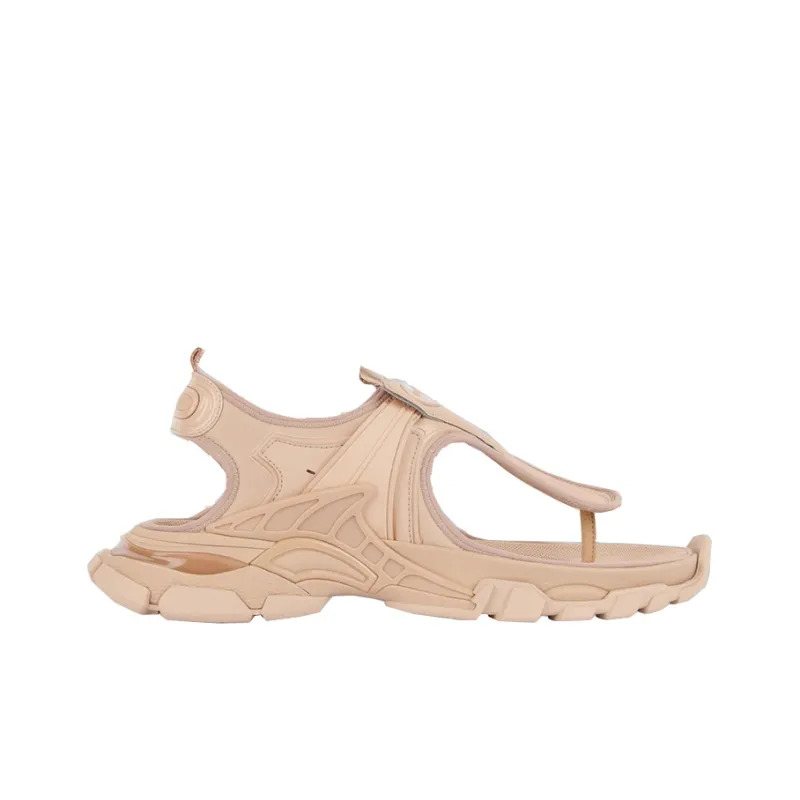 Balenciaga Track Thong Sandal Beige Women's-1