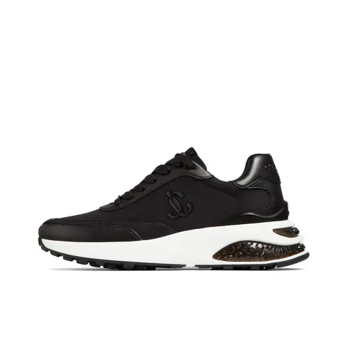 Jimmy Choo MemphiS Zhou Yangjie Low-Top Casual Shoes Men's Black