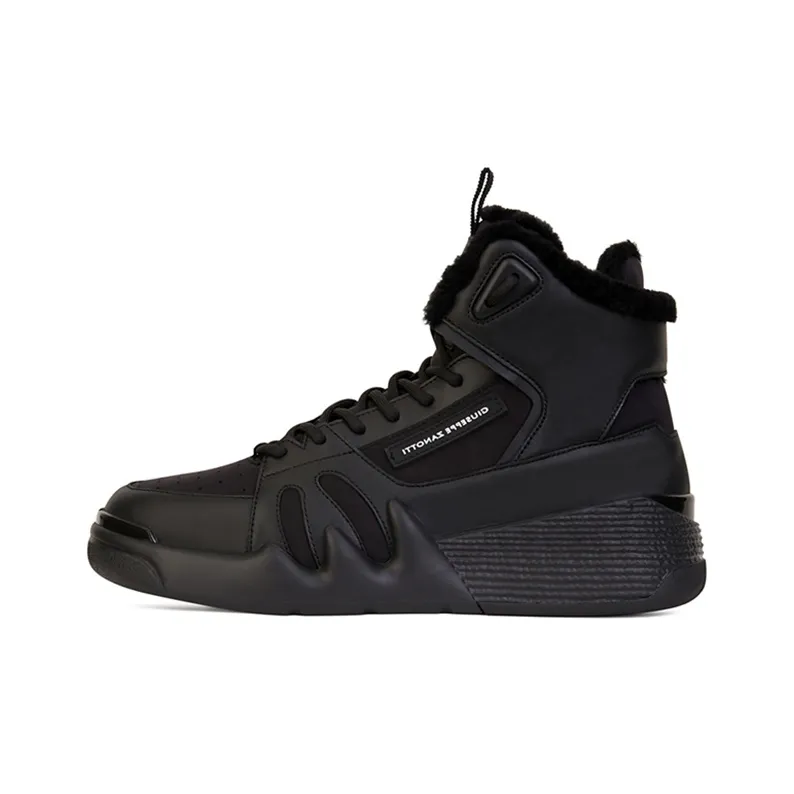 Giuseppe Zanotti Talon Casual Shoes Men High-Top Black-0