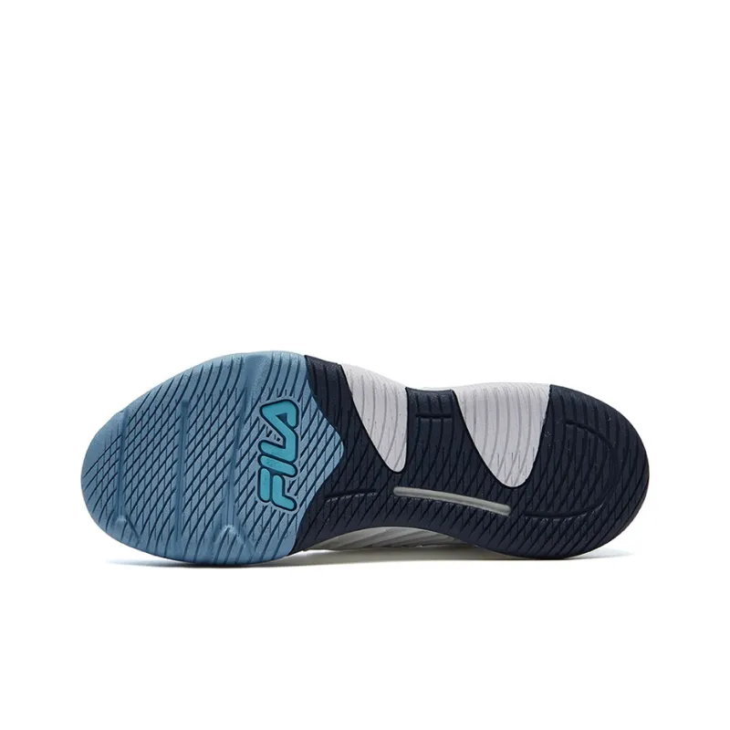 FILA Heritage FHT Tennis Shoes White/Blue Women's-4