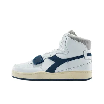 diadora Mi Basket Used 'White Blue Dark Denim'