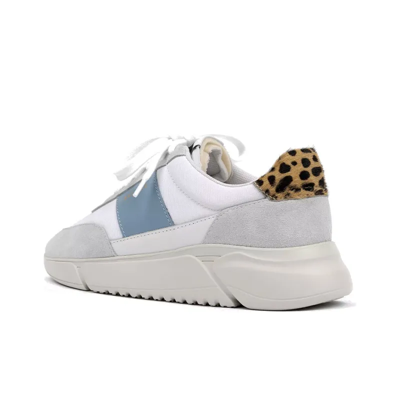 Axel Arigato Genesis Vintage Casual Shoes Women's Low Top White Gray Blue-3
