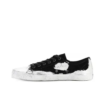 Maison Margiela Tabi Paint effect Low Top Stylish Skateboarding Shoes Women's White Vintage Version