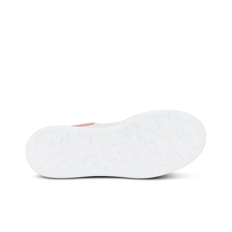 Alexander McQueen Oversized Pink Embossed Suede Croco Women's-5