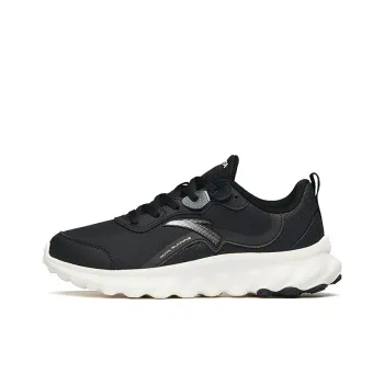 Anta Running Collection Lightweight And Breathable Low Top Running Shoes Women's Black Silver