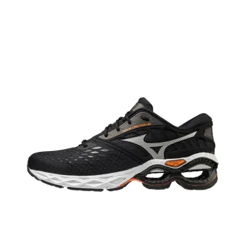 Mizuno Creation 21 Wave Wear-resistant And Lightweight Low-Top Running Shoes Men's Black