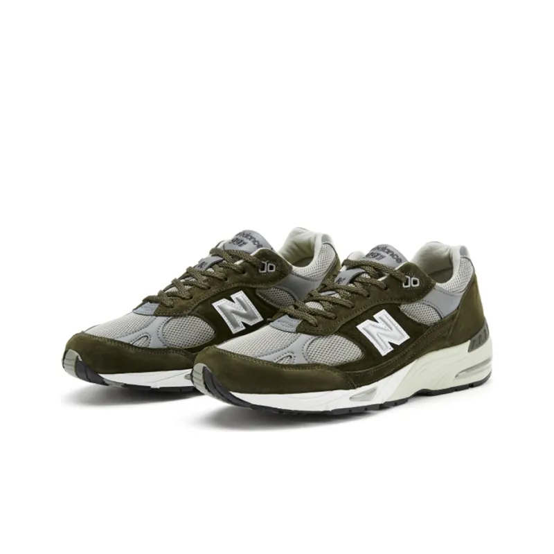 New Balance 991 Olive Green-1