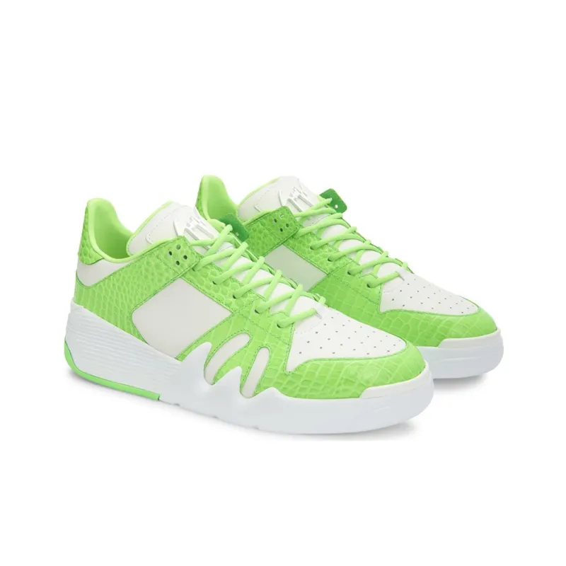 Giuseppe Zanotti Talon Crocodile effect Sneakers-2