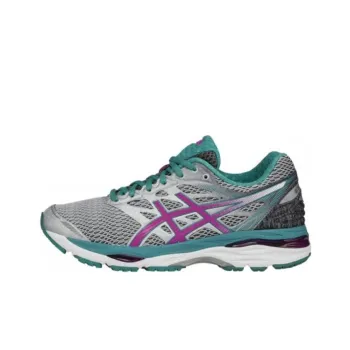 Asics Gel Cumulus 18 Silver Pink Glow Lapis Women's