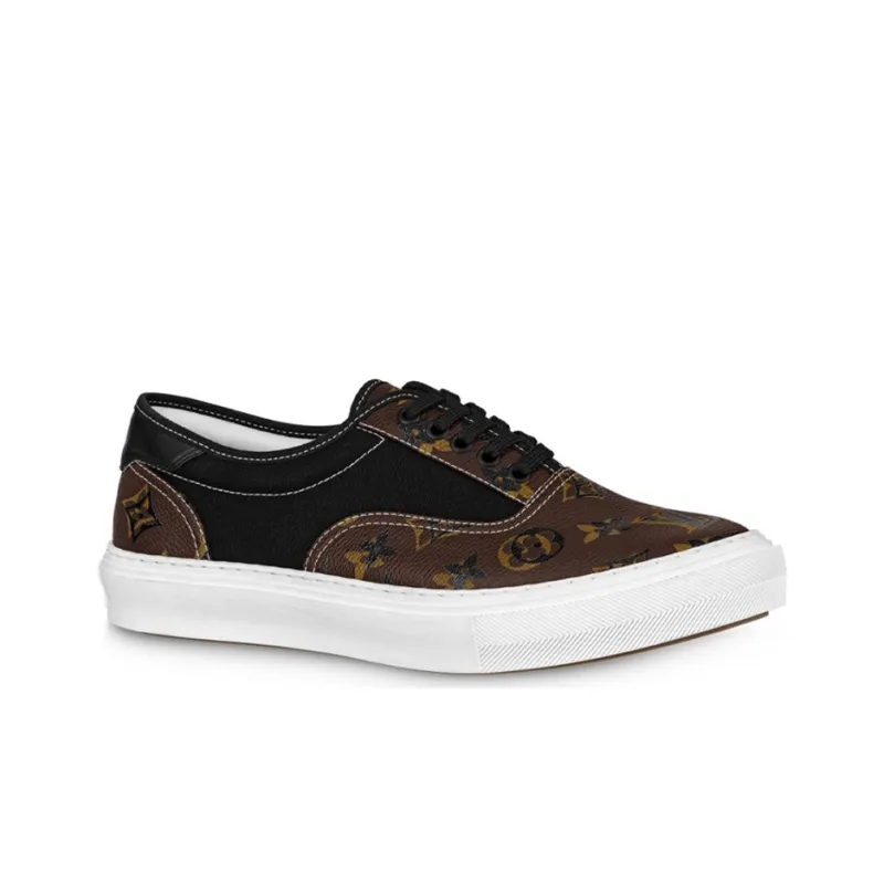 LOUIS VUITTON Trocadero Sneakers 'Brown Monogram'-1