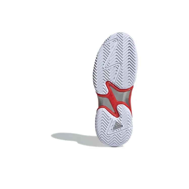 Adidas Barricade 'White Silver Metallic Red' Women's-5