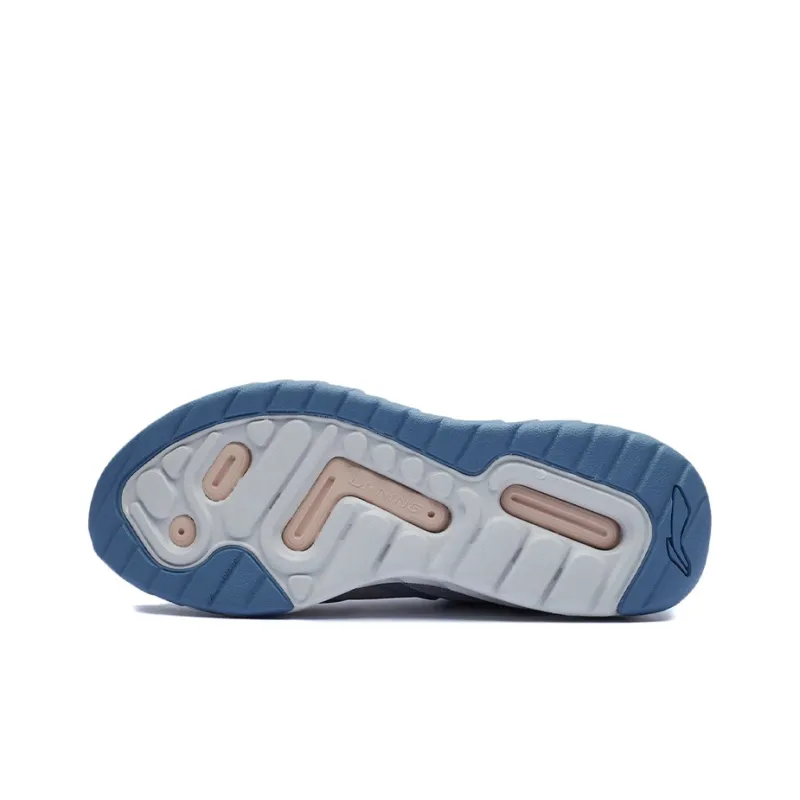 LiNing EazGo Reflective Low Top Running Shoes Men's Slate Blue-4
