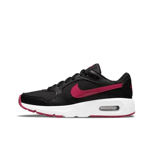 Nike Air Max SC Running Shoes Men Low-Top Black/Red