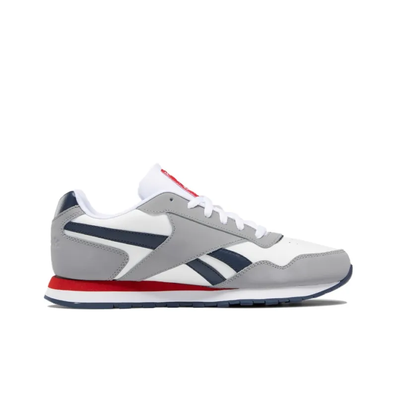 Reebok Classic Harman Run Anti-Slip And Wear-Resistant Breathable Low-Top Running Shoes Men's Gray White-1