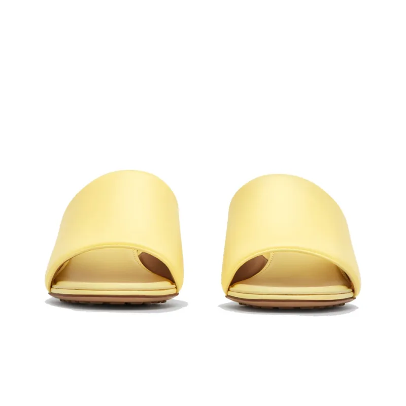 Bottega Veneta The Band Slip On Sandal Yellow Women's-2