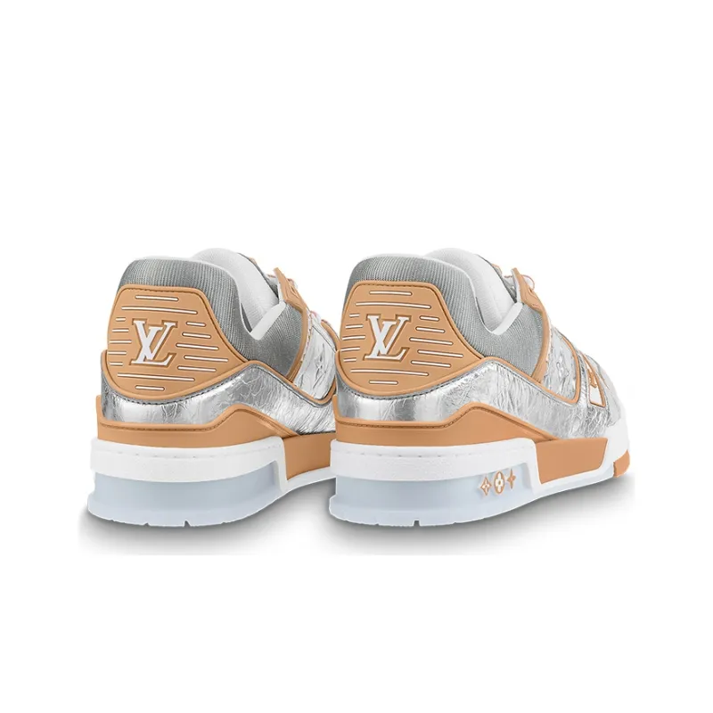 LOUIS VUITTON Trainer Metallic Beige-3
