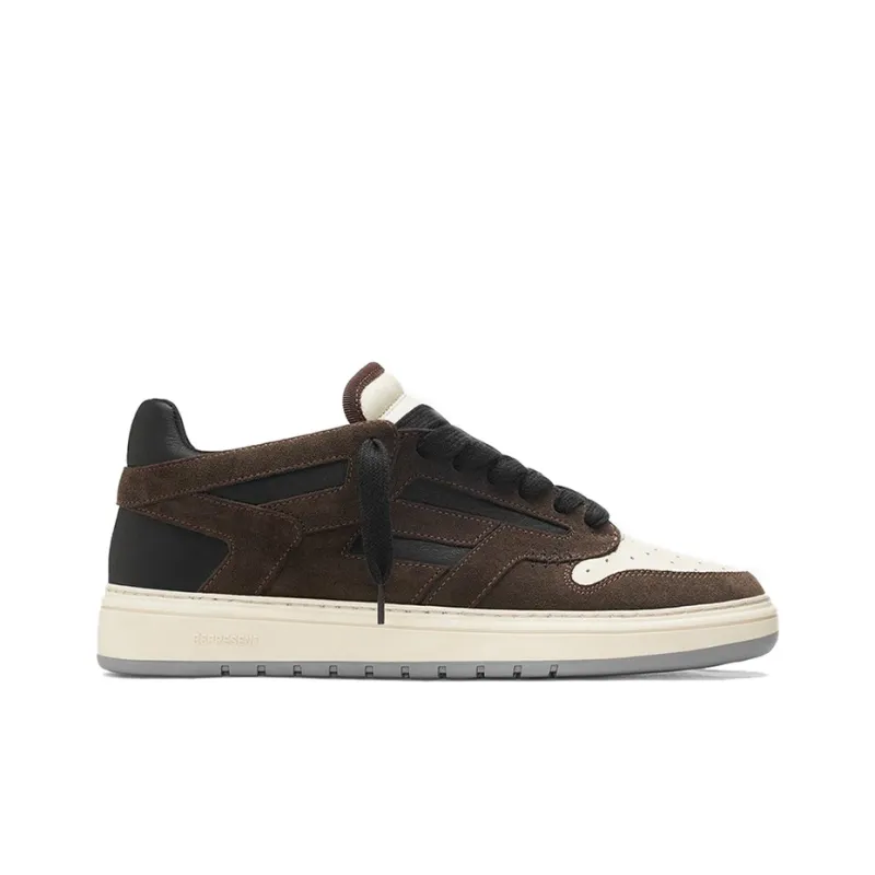 REPRESENT Reptor Low Brown Black Vintage White-1