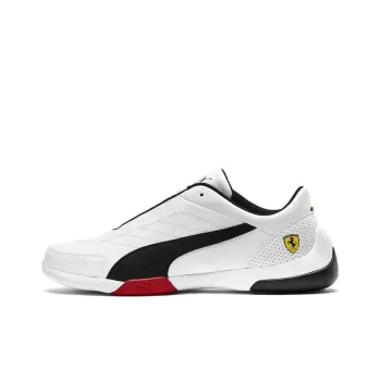 PUMA Sf Kart Cat III Low-Top Running Shoes Men's White Red Black