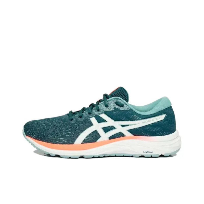 Asics Gel-Excite 7 Wear-Resistant Low-Top Running Shoes Men's Teal-0