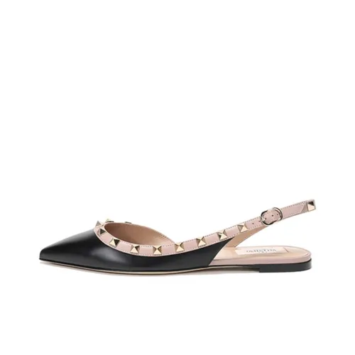 Valentino ROCKSTUD Sandal Women's Black