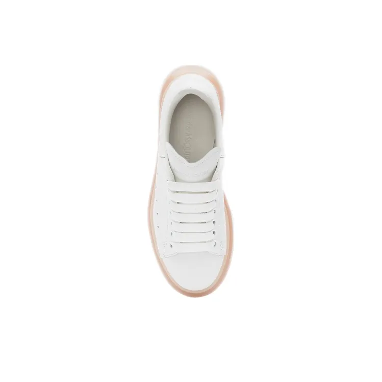 Alexander McQueen Oversized Rose Gold Transparent Women's-4