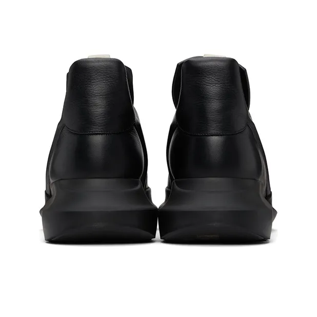 RICK OWENS/RO Anti Slip Wear Resistant Low Top Casual Shoes Women's Black-3