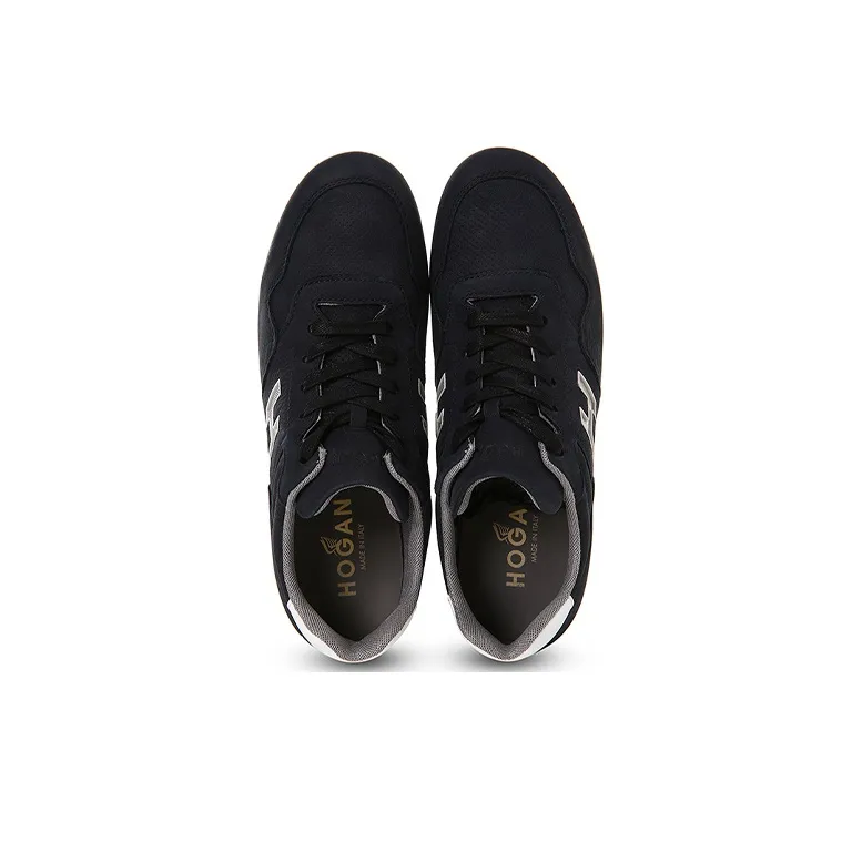 HOGAN Olympia Low-Top Casual Shoes Men's Black-2